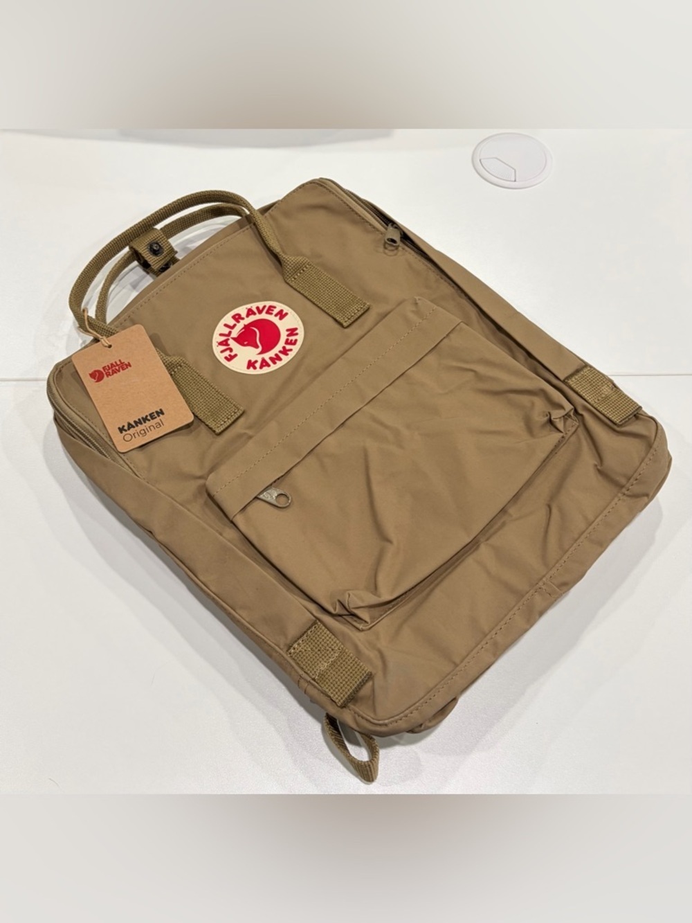 Fjallraven Kanken Backpack Daypack Adult 16L Convertible Bag NWT Tan Clay